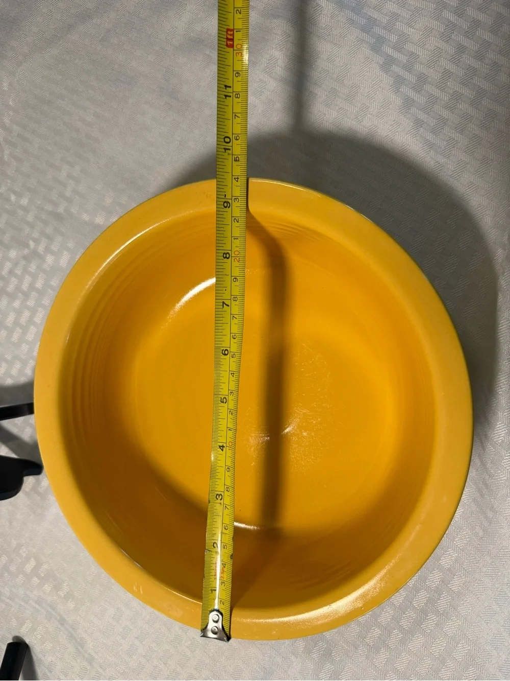 Vintage Fiestaware Yellow Serving Bowl